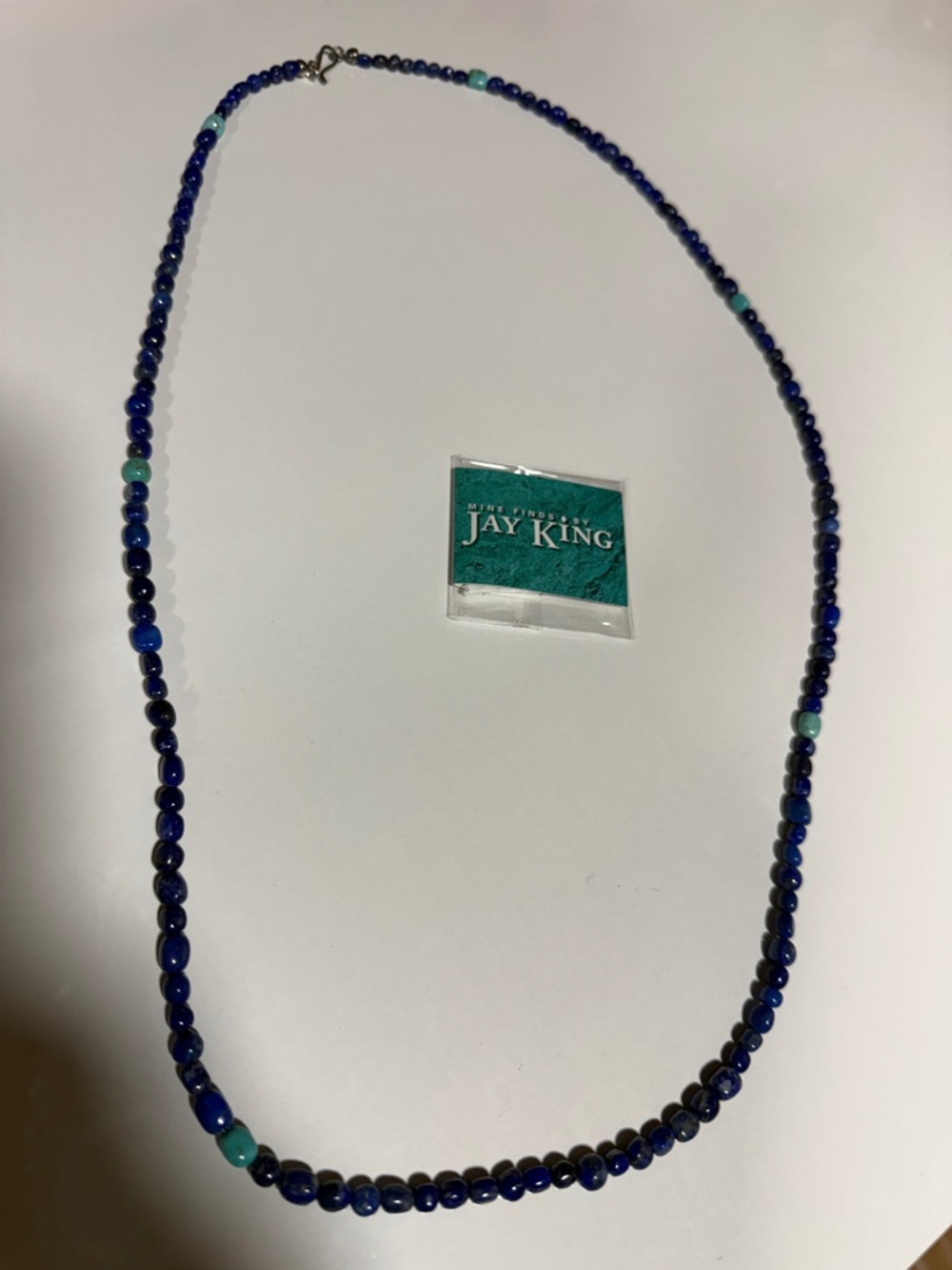 Jay King Lapis Lazuli and Turquoise Bead Necklace